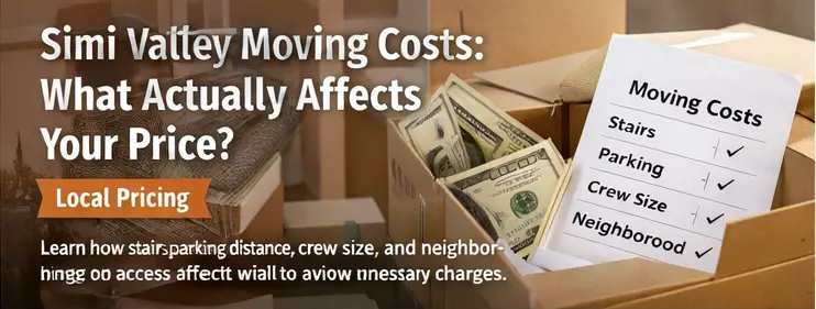 Simi Valley Moving Costs: What Actually Affects Your Price?